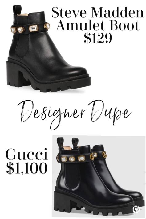 gucci leather boots dupe|gucci soho disco dupes.